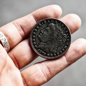 비앤비매직(BNBMAGIC) - 마술용 모건달러(Morgan Dollar / Zinc Alloy, 3.8cm)[동전마술]